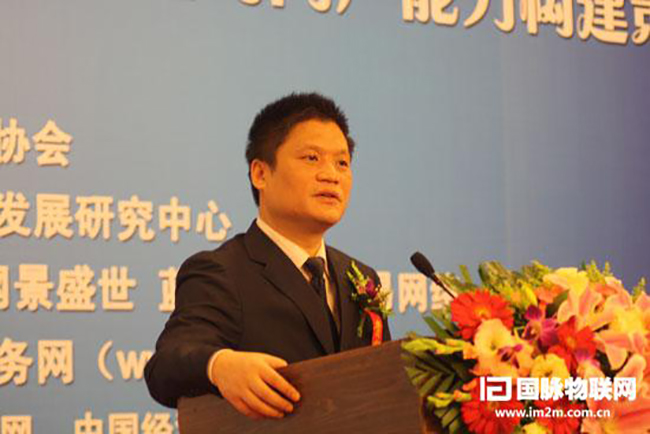 国脉信息化发展研究中心主任、首席研究员杨冰之以《智慧企业-大型企业网络转型战略》为题作了主题发言