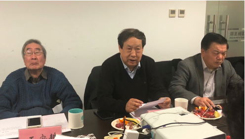 专家从左至右：王安耕、汪玉凯、周德铭